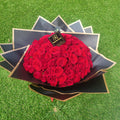 99 Red Roses Luxury Bouquet